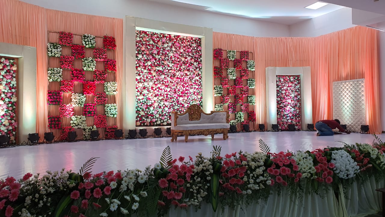 Traditional Mandap Setup