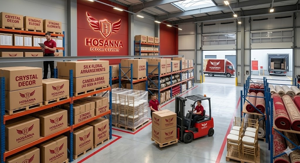 Central Storage warehouse setup inventory